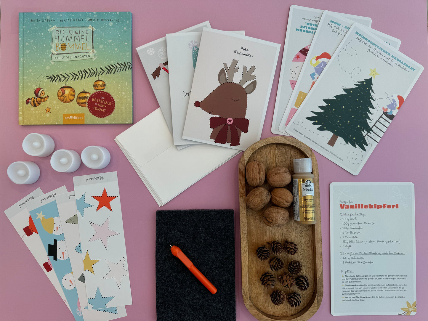 Einzelbox Prickelnde Adventszeit