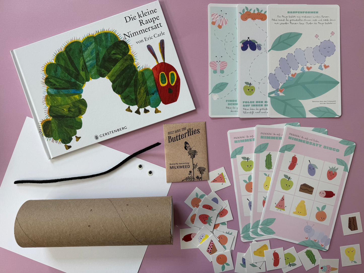 Einzelbox Raupe Nimmersatt